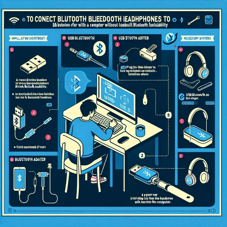 Использование USB-Блютуз Адаптера Для Подключения Наушников